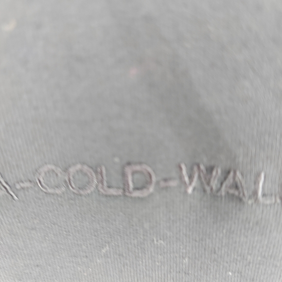 A Cold Wall by Samuel Ross Black Essential Sweatshirt with front pocket - Picture 10 of 11